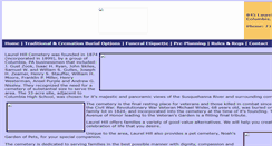 Desktop Screenshot of laurelhillmemorialgardens.com